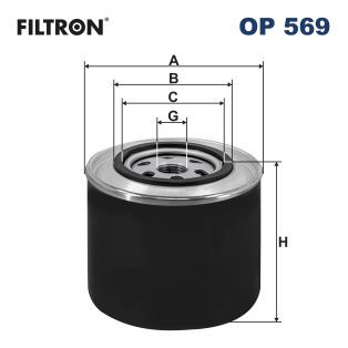 Alyvos filtras FILTRON OP 569