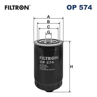 Alyvos filtras FILTRON OP 574