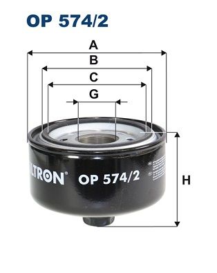 Оливний фільтр FILTRON OP 574/2