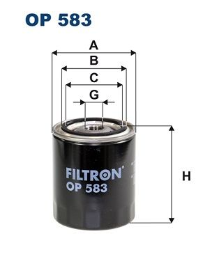 Оливний фільтр FILTRON OP 583