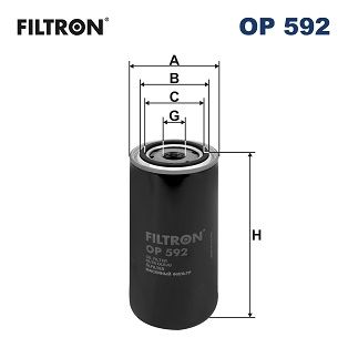 Oil Filter FILTRON OP 592