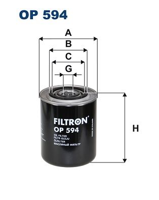 Alyvos filtras FILTRON OP 594