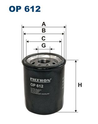 Oil Filter FILTRON OP 612