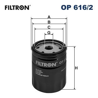 Oil Filter FILTRON OP 616/2