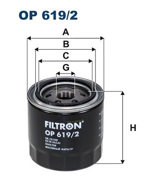 Оливний фільтр FILTRON OP 619/2