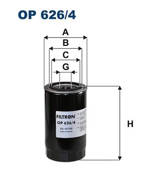 Оливний фільтр FILTRON OP 626/4