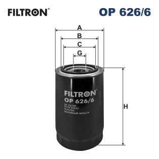 Oil Filter FILTRON OP 626/6