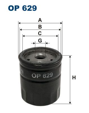 Oil Filter FILTRON OP 629