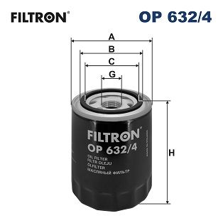 Alyvos filtras FILTRON OP 632/4