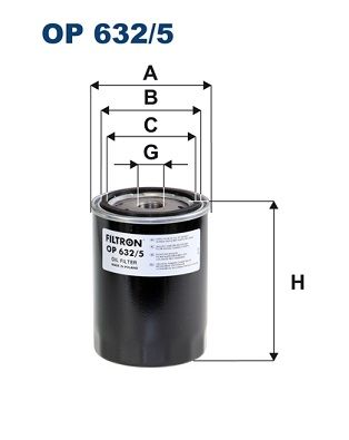 Oil Filter FILTRON OP632/5