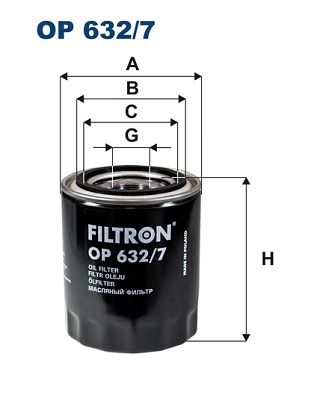 Оливний фільтр FILTRON OP 632/7