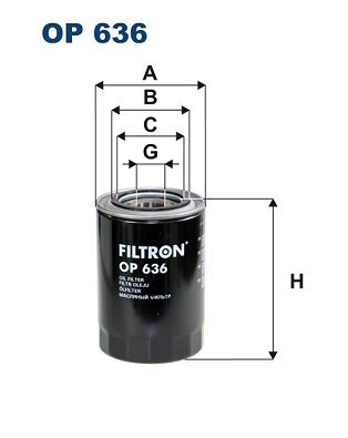 Оливний фільтр FILTRON OP 636