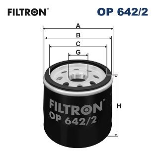 Alyvos filtras FILTRON OP 642/2