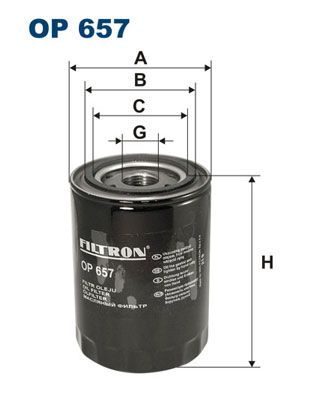 Oil Filter FILTRON OP 657