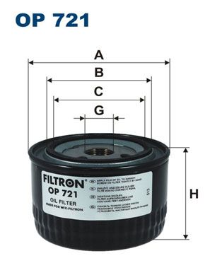 Hidraulični filter, automatski mjenjač FILTRON OP 721