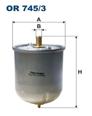 Alyvos filtras FILTRON OR 745/3