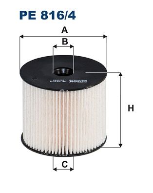 Фільтр палива FILTRON PE 816/4