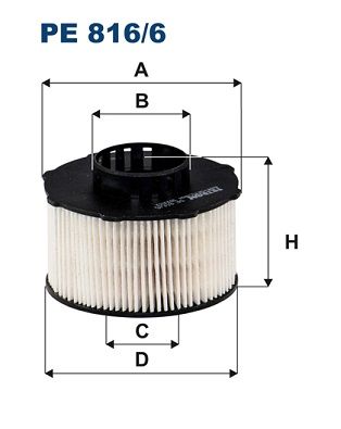 Фільтр палива FILTRON PE816/6