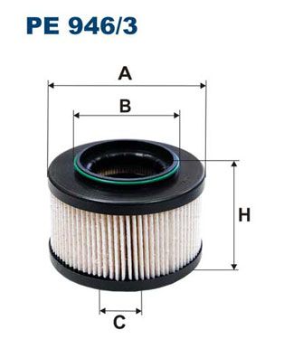 Фільтр палива FILTRON PE 946/3