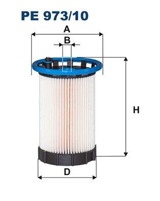 Фільтр палива FILTRON PE 973/10