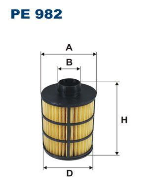 Kuro filtras FILTRON PE 982