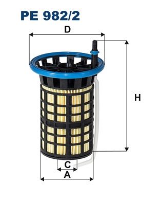 Fuel Filter FILTRON PE 982/2