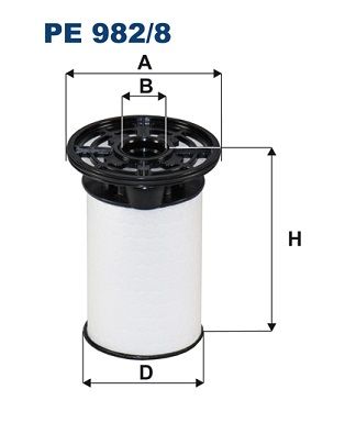 Фільтр палива FILTRON PE 982/8