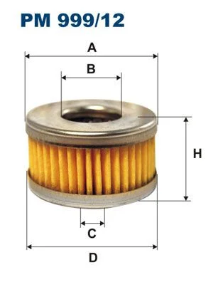 Fuel Filter FILTRON PM 999/12