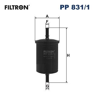 Kuro filtras FILTRON PP 831/1