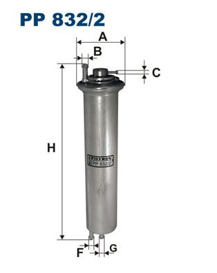 Fuel Filter FILTRON PP832/2