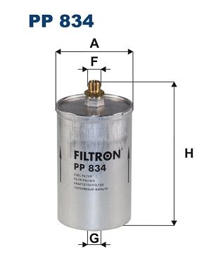 Фільтр палива FILTRON PP 834