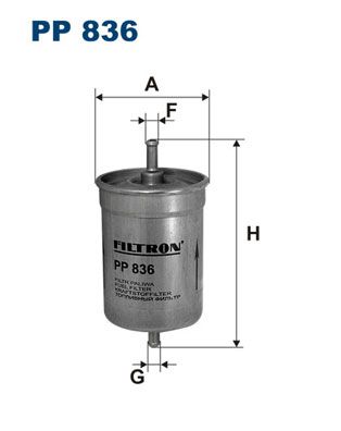 Fuel Filter FILTRON PP 836