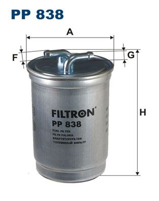 Kuro filtras FILTRON PP 838