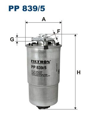 Fuel Filter FILTRON PP 839/5