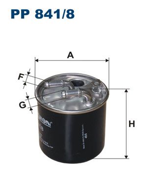 Fuel Filter FILTRON PP 841/8