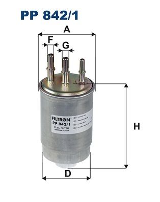 Fuel Filter FILTRON PP 842/1