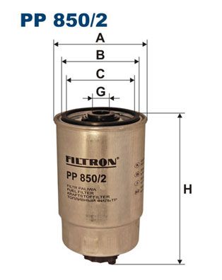 Fuel Filter FILTRON PP 850/2