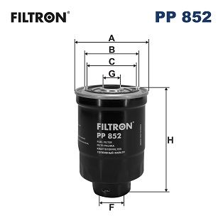 Фільтр палива FILTRON PP852