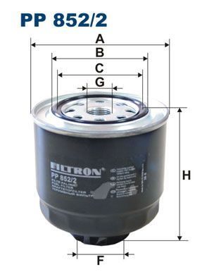 Fuel Filter FILTRON PP 852/2