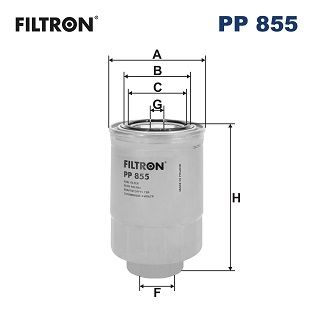 Фільтр палива FILTRON PP 855