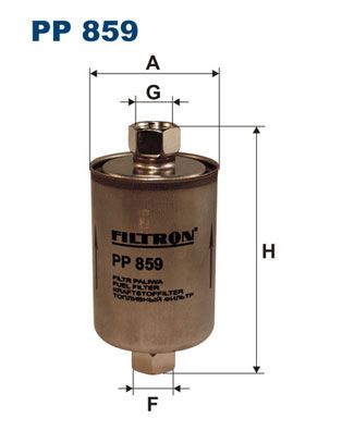 Kuro filtras FILTRON PP859