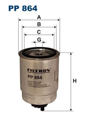 Fuel Filter FILTRON PP 864