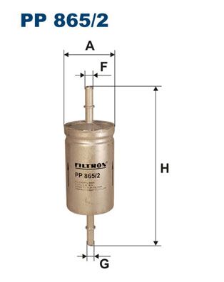 Fuel Filter FILTRON PP 865/2