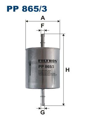 Fuel Filter FILTRON PP 865/3