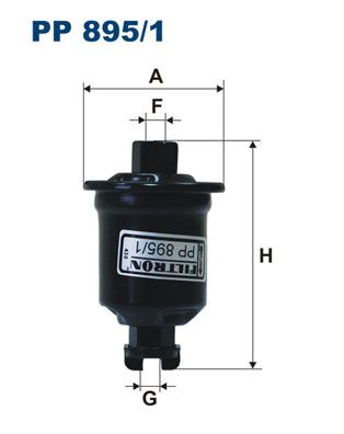 Fuel Filter FILTRON PP 895/1