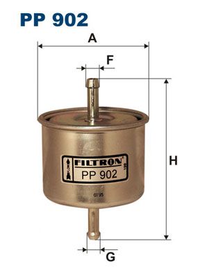 Фільтр палива FILTRON PP 902