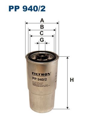 Фільтр палива FILTRON PP 940/2