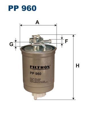 Fuel Filter FILTRON PP 960