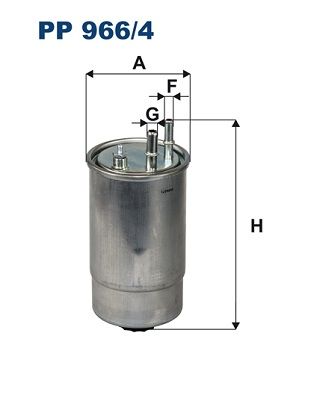 Фільтр палива FILTRON PP 966/4