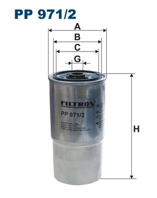 Fuel Filter FILTRON PP971/2